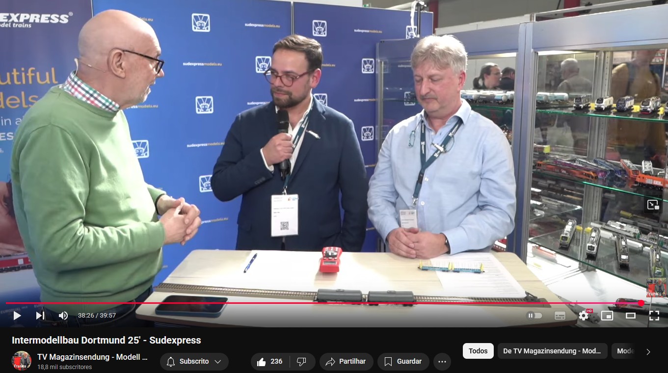 Modell & Bahn: Sudexpress @ Intermodellbau 2025
