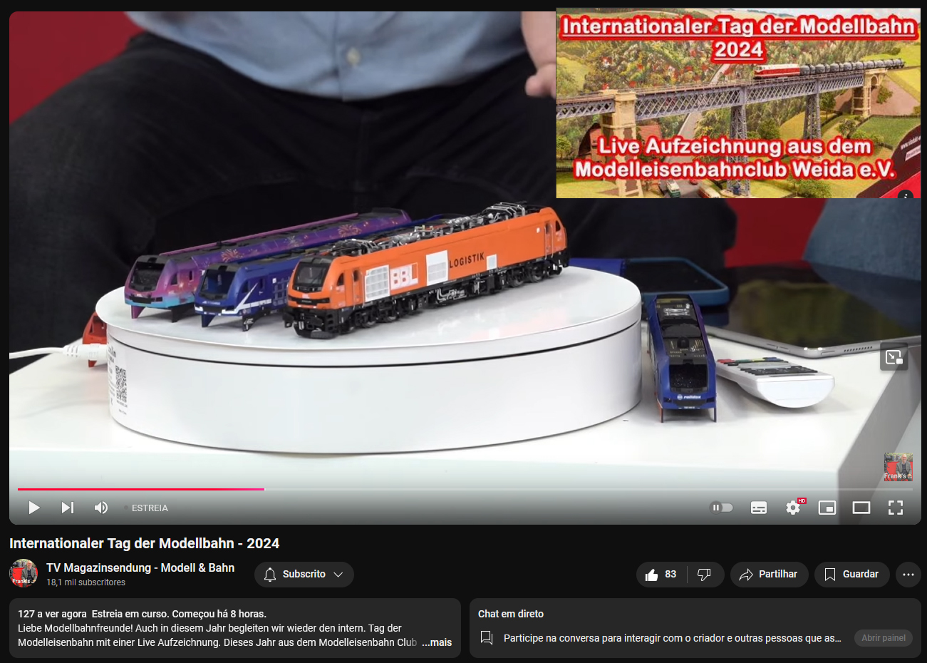 Sudexpress @ Internationaler Tag der Modellbahn - 2024