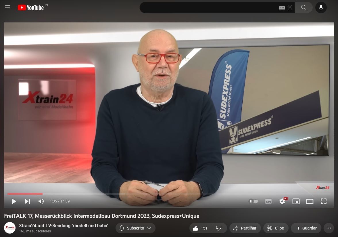 Xtrain24 TV-Report: Sudexpress @ Intermodellbau 2023